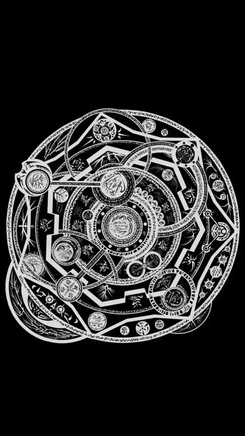 魔法阵 (1080 x 1920 wallpaper)