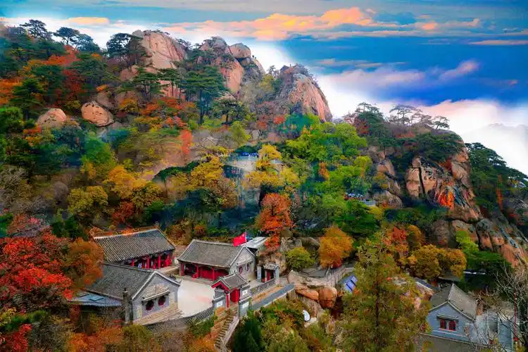 宋俊波《秋色千山》 无为 鞍山