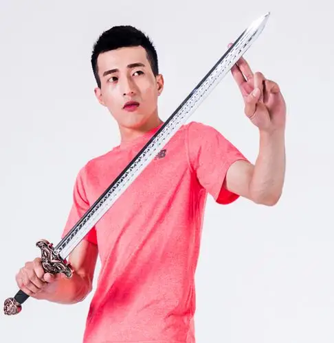 台湾龙裕神龙龙剑单手剑汉剑武武术训练塑钢更多武术装备