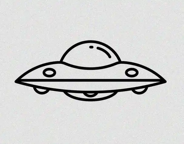 儿童简笔画简单版宇宙飞船飞碟的画法大全