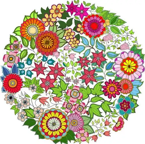 我的秘密花园配色