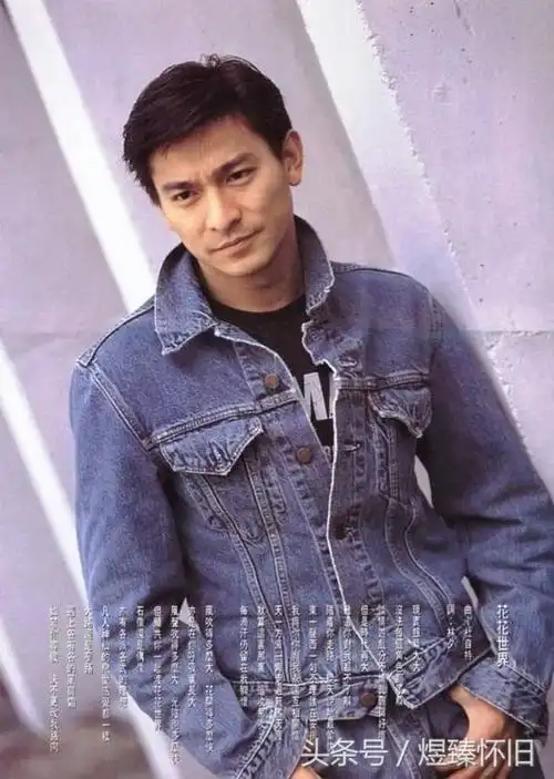 刘德华年轻最帅图片那个年代的帅哥之刘德华