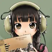 qq头像女生带着耳机听歌动漫爱好音乐的动漫女生戴耳机听歌