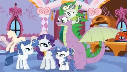 《小马宝莉》珍奇和穗龙!