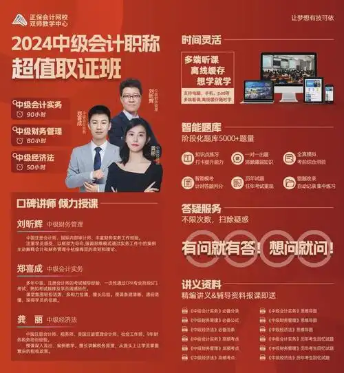 2024中级会计职称备考冲刺利器!