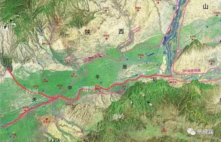 渭河,古称渭水,是黄河的最大支流,泾河又是渭河的最大支流.