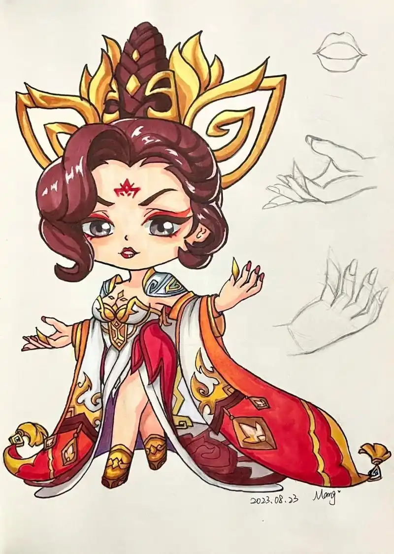 q版武则天 叫我女王陛下#王者荣耀武则天