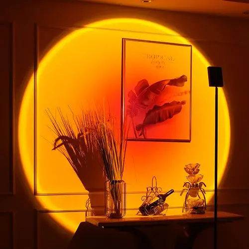 魔铁motie 日落灯网红夕阳灯 户外旅行直播灯 艺术氛围投影灯 lrd