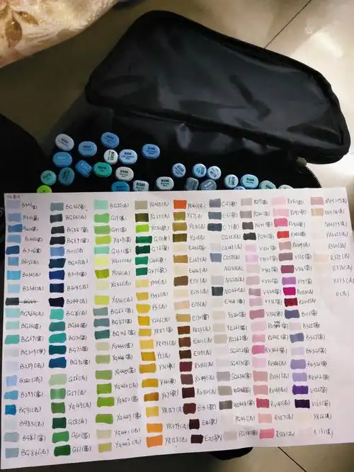 马克笔色号分享