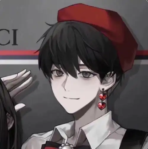 三人情头,一女两男