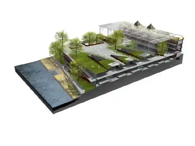 景观分析图 / 断面绘制.#建筑设计 #资质合作 - 抖音