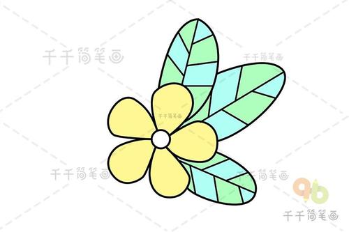花朵简笔画如何画