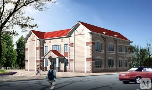 小型办公楼效果图欣赏