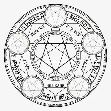 黑白奇妙精美阵法效果