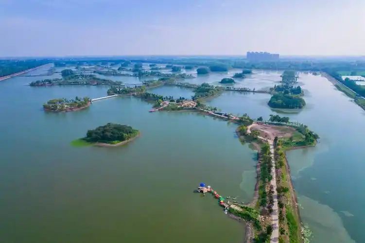 原创安徽六安有一座水门公园有2600多年历史被誉为皖西千岛湖