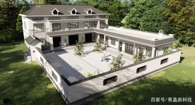 湖北孝感三合院,大家觉得易盖房的设计怎么样?听听设计师怎么说