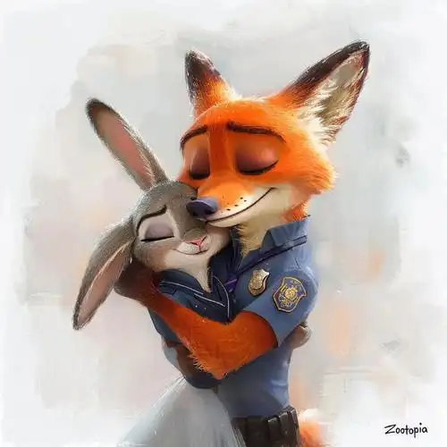 头像|朱迪尼克的结婚照又双来啦#二次元新鲜事