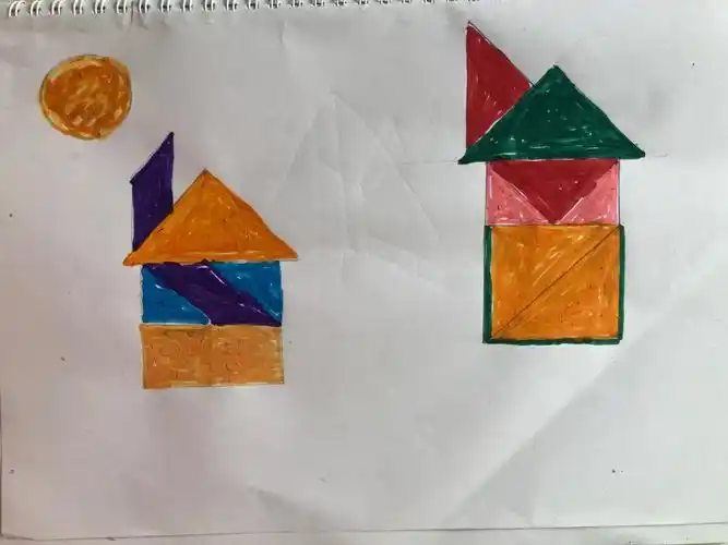 有趣的平面图形绘画 - 美篇