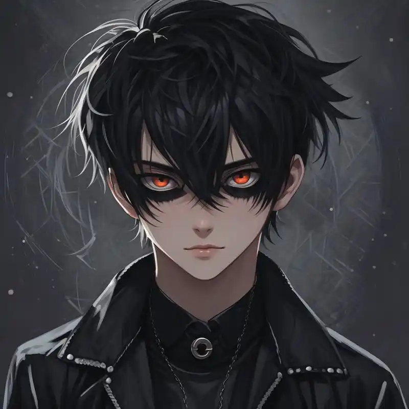 黑暗系男生头像95血瞳好鲨我!