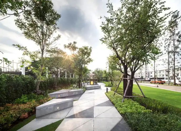 泰国modusvibhavadi居住区公园