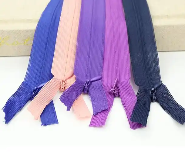 隐形拉链蕾丝长60cm连衣裙旗袍被套裙子衣服彩色拉锁配件服装辅料