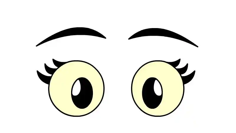 眼睛怎么画简笔画