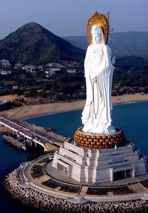 三亚南山海上观音世界上最高的观音像欣赏