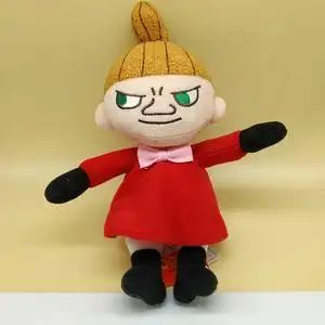 日本原单 小肥肥一族 姆明moomin 亚美坐姿毛绒公仔玩偶 新品