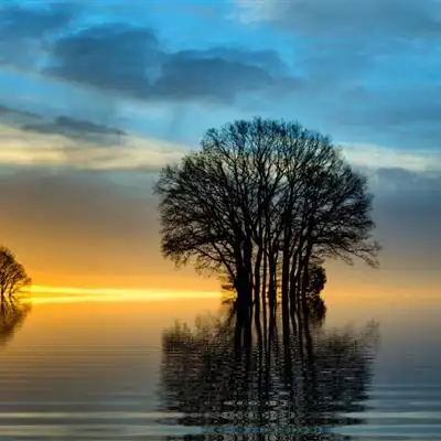 好看的风景头像傍晚黄昏晚霞风景图片