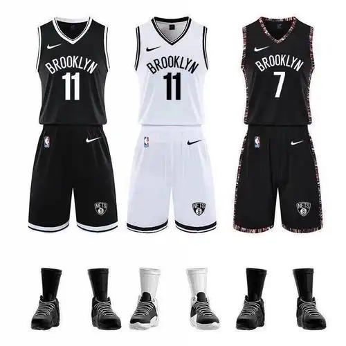 篮网球衣哈登13号球衣11号球衣杜兰特7篮球服训练服球衣团购 13号哈登