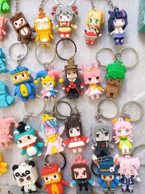 迷你世界盲盒橡皮公仔迷你世界橡皮盲盒公仔玩具动漫游戏人偶挂件儿童