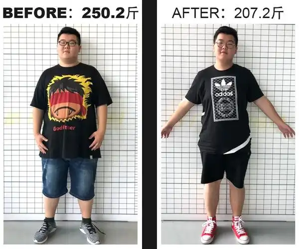 就是一些减肥前后的对比照 希望可以激励到正在减肥的你 - 美体瘦身