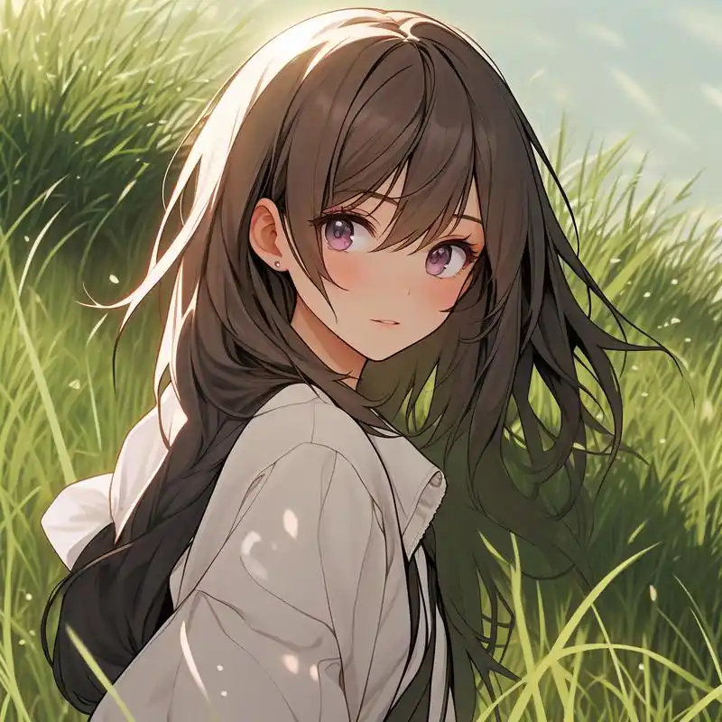 试试这些甜美漫画风的女生头像吧!