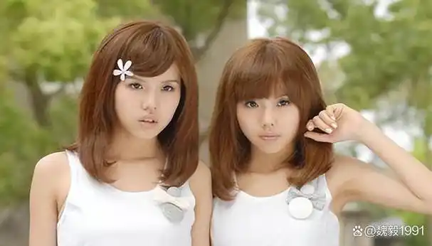 by2双胞胎近照曝光,妹妹yumi疑容貌再升级,网友:以为组合换人了