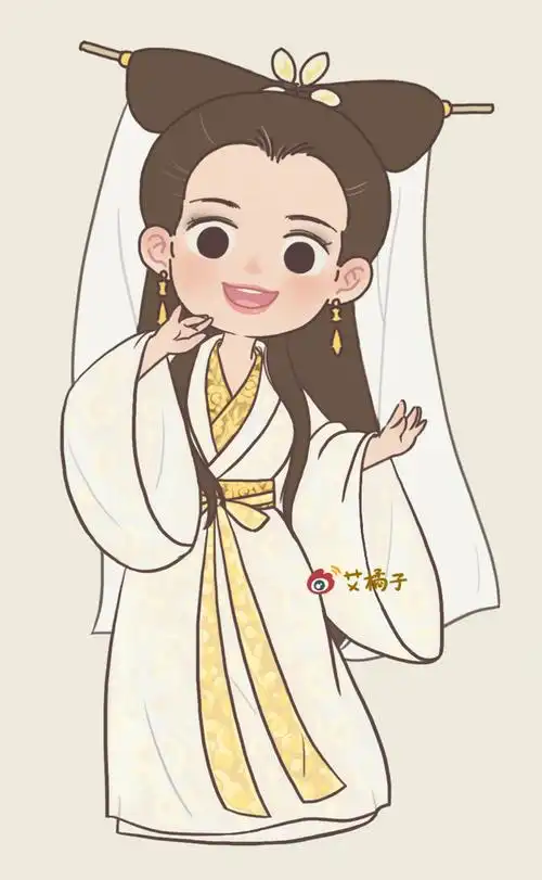 新白同人原创q版漫画 白素贞  作者新浪.