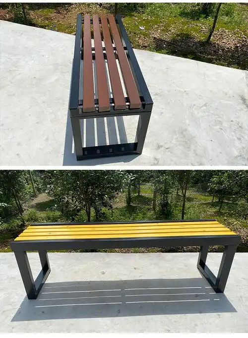 公园椅户外长椅庭院防腐排椅长条凳休息广场小区凳子露天椅长凳子防腐