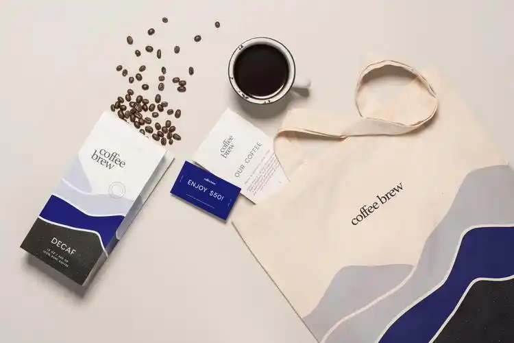 coffee brew咖啡袋包装设计