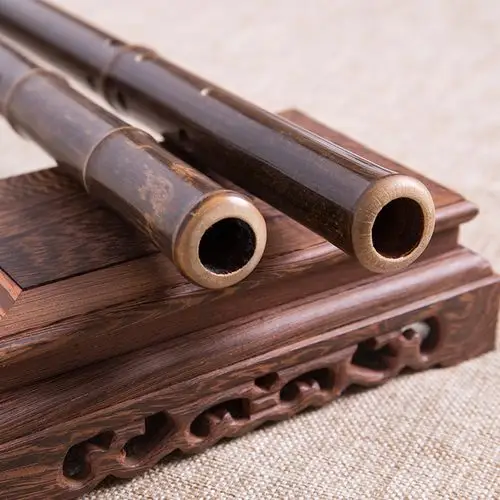 紫竹箫成人学生初学入门专业高档精制一节素洞箫八孔fg调民族乐器