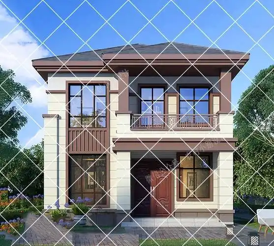 二层新中式别墅,看过的人都说好28款新中式农村自建房,不负众望!