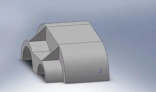 solidworks肋板怎么画?