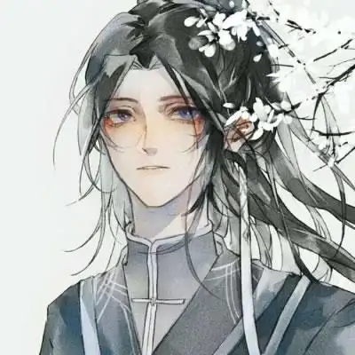 手绘动漫古风男生头像帅气 高冷--简笔画大全