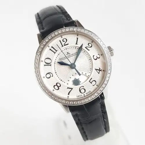 [9.8新]积家约会系列原镶钻昼夜显示自动机械手表女士正品3468421