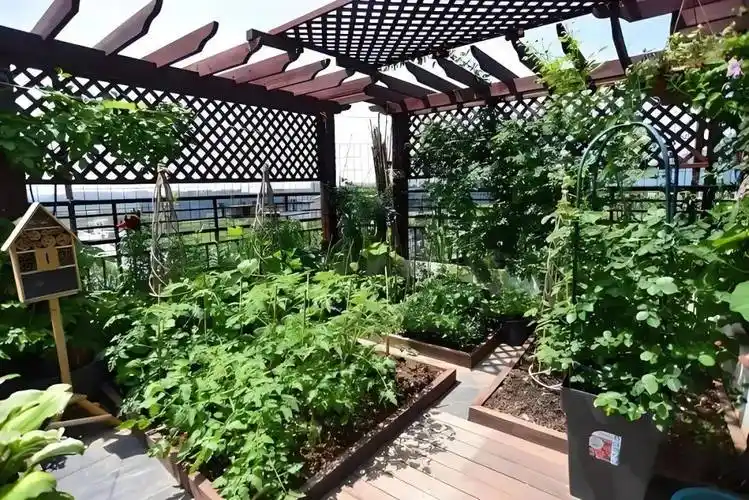 散文||楼顶上的"小菜园"