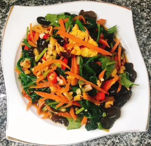 什锦菠菜,菠菜的神仙吃法!