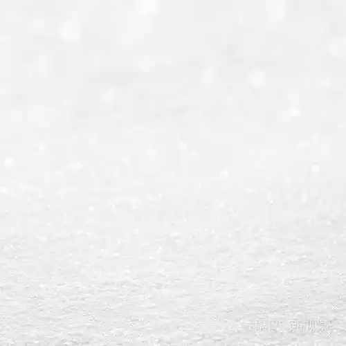 白色的雪花和模糊散景圣诞节背景