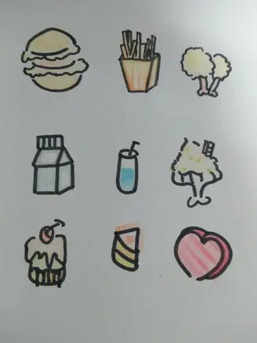 简单又好看的食物图(绘画)