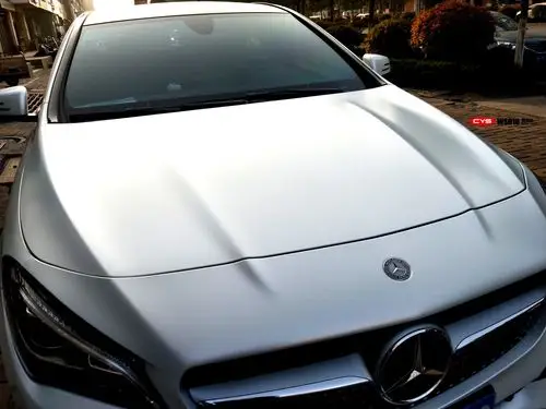 奔驰cla200新乡贴改色膜车衣裳陶瓷白新乡新金泰施工案例分享_凤凰网