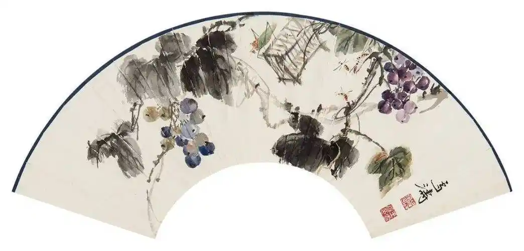 王雪涛花鸟扇面50幅好看