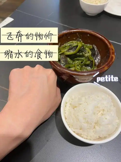 密斯湘菜的米饭大概三大口能旋完