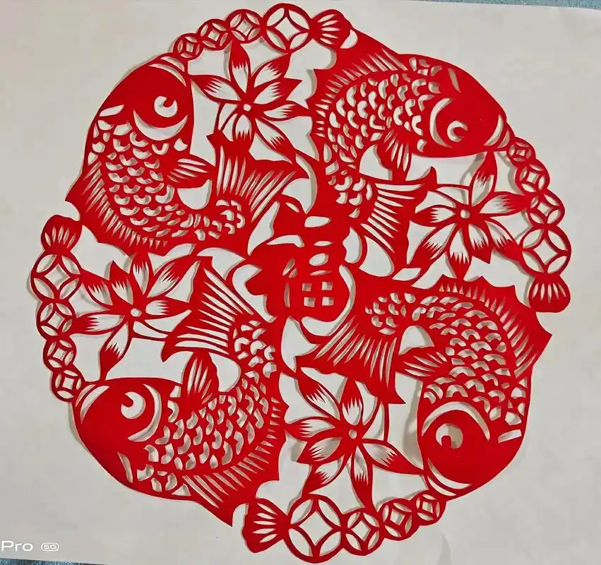 福字剪纸手工制作